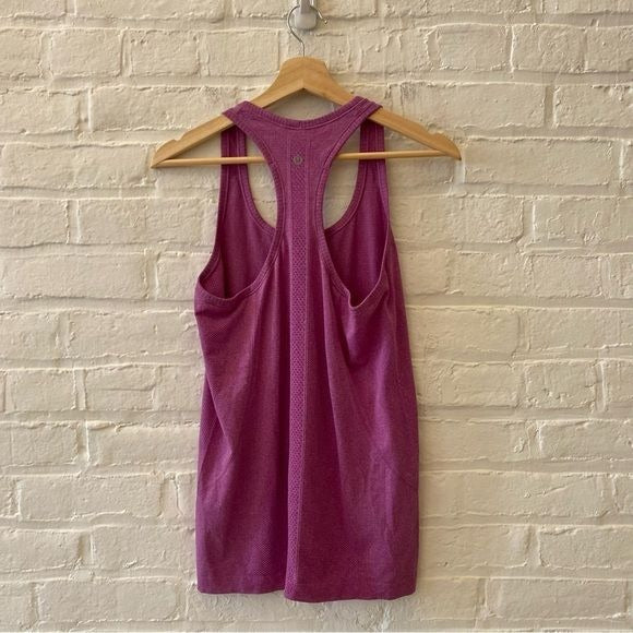 Lululemon || Swiftly Tech Racerback Tank Heathered Regal Plum Purple 8