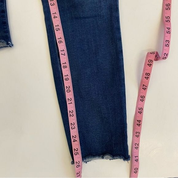 Agolde || Sophie High Rise Skinny Jeans Claremont Blue Stretch 26