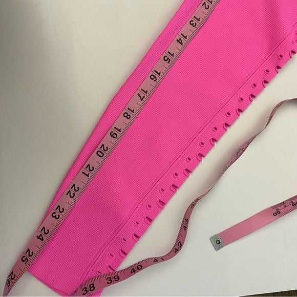 Spiritual Gangster || Self Love Legging in Hot Pink Seamless Perforated