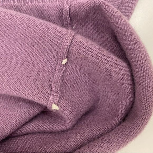 Prada || Cashmere V Neck Cardigan Lavender Purple 40