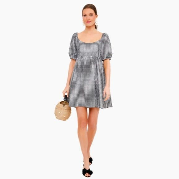 Tuckernuck || Pomander Place Gingham Abigail Dress Black Large