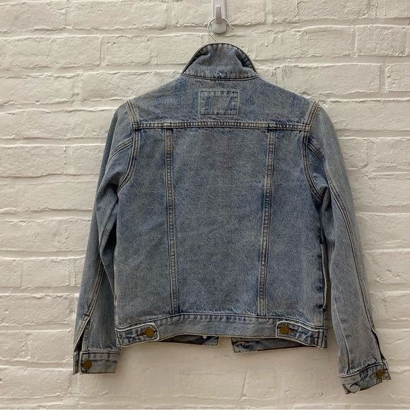 Tuckernuck || Pomander Place Denim Jean Jacket Light Wash Blue XS