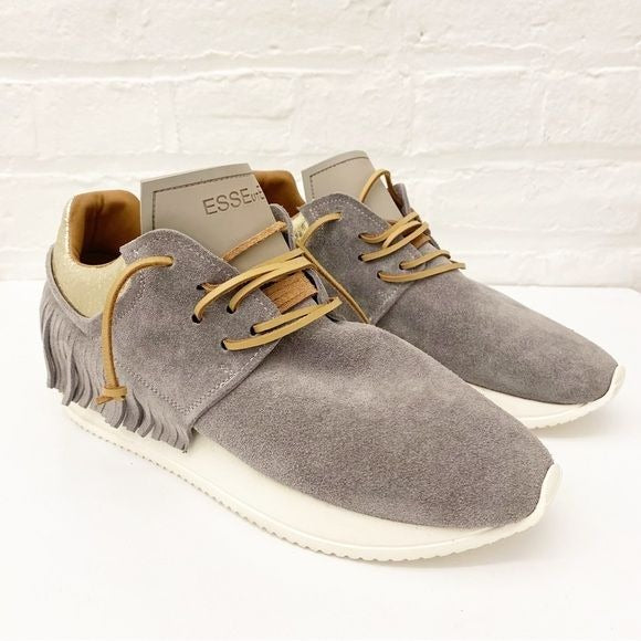 Esseutesse || Suede Fringe Sneaker Grey EU 41