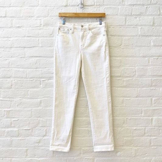 Madewell || The High-Rise Perfect Vintage Jean in Tile White 25