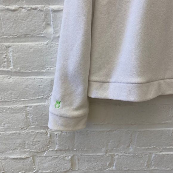 Tuckernuck || Dudley Stephens Park Slope Fleece Pullover Off White Large