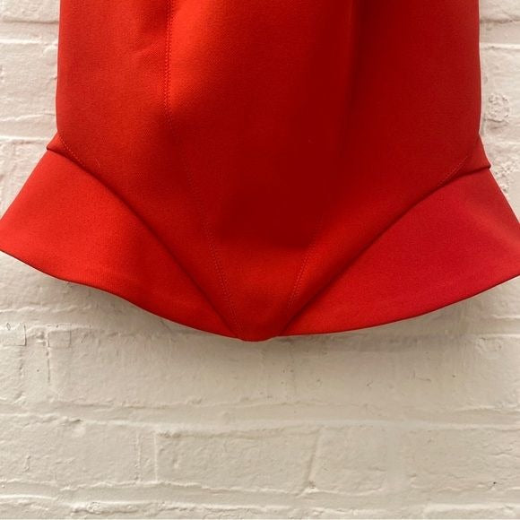 Mugler || Corset Top In Red 38 NWT