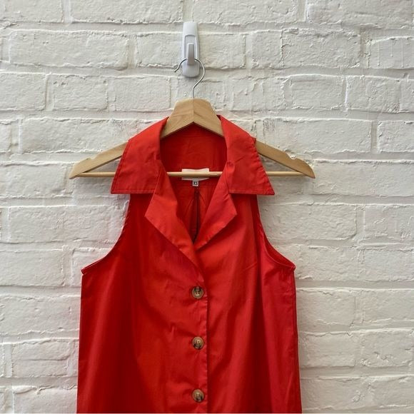 Duster || The Lennon Duster Dress in Crimson Red XS NWT