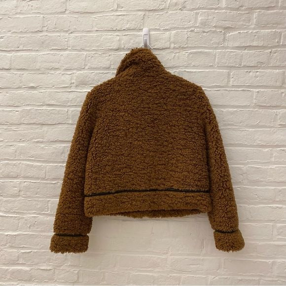 Stand Studio || Audrey Teddy Faux-Fur Jacket 36 US 4