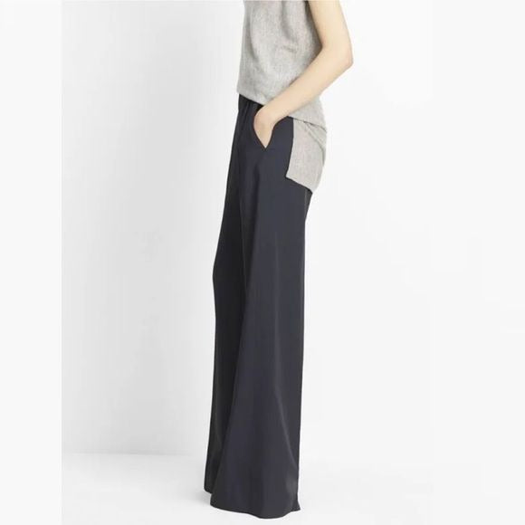 Vince. || Deconstructed Wide Leg Pants Coastal Blue 4