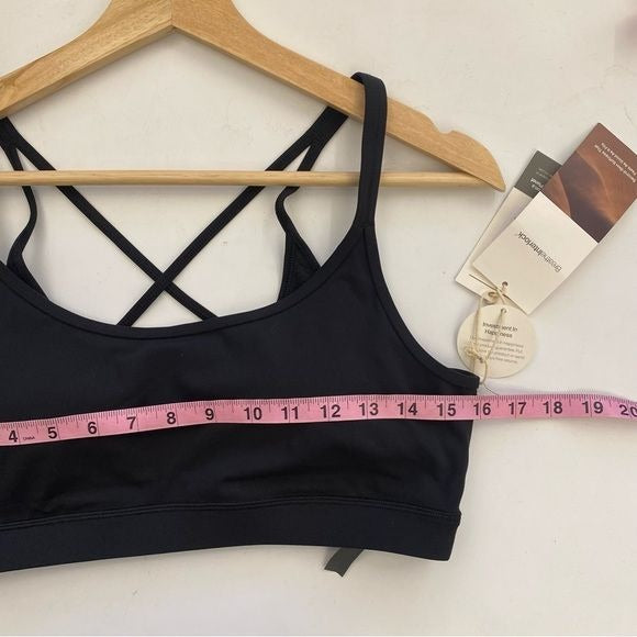 Vuori || Mindset Bra Black Large NWT