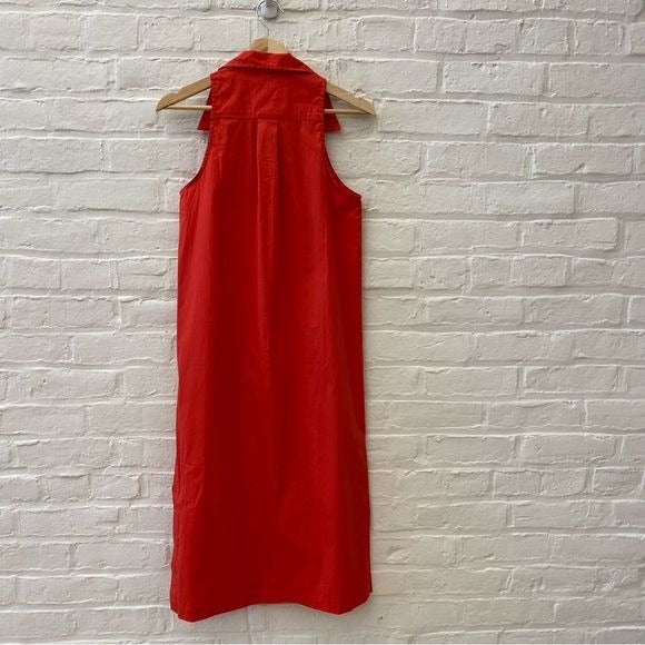 Duster || The Lennon Duster Dress in Crimson Red XS NWT