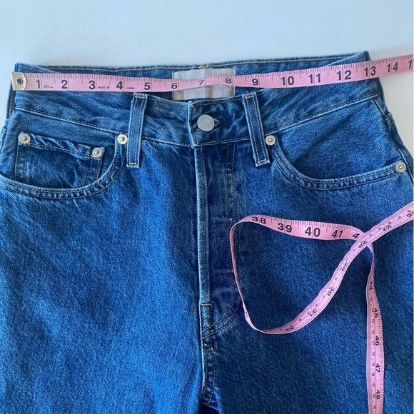 Everlane || The Curvy 90s Cheeky Straight Jean Blue Size 27