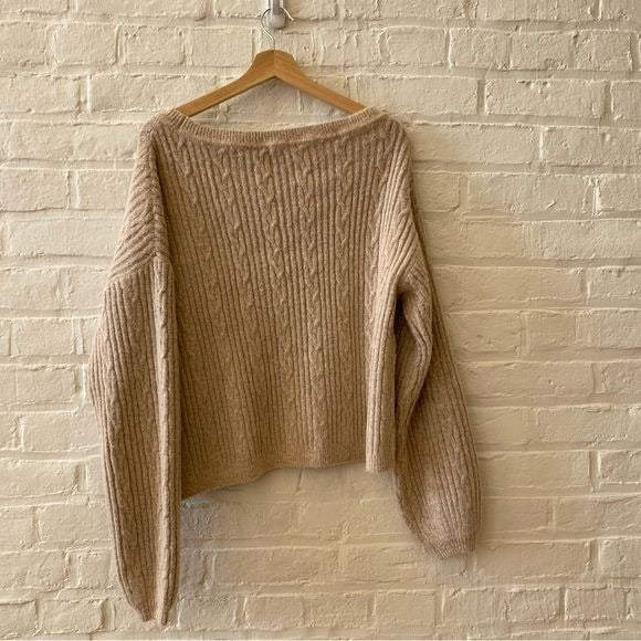 Tularosa x Revolve || Tegan Sweater in Blush Large NWT