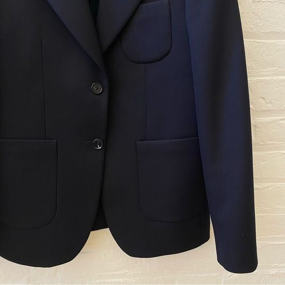 Raf Simons || Slim Fit School Boy Blazer SS2022 Navy Blue IT 40 US Small