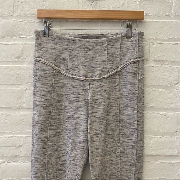 Free People || FP Movement High Rise Hybrid Yoga Leggings Heathered Gray Medium