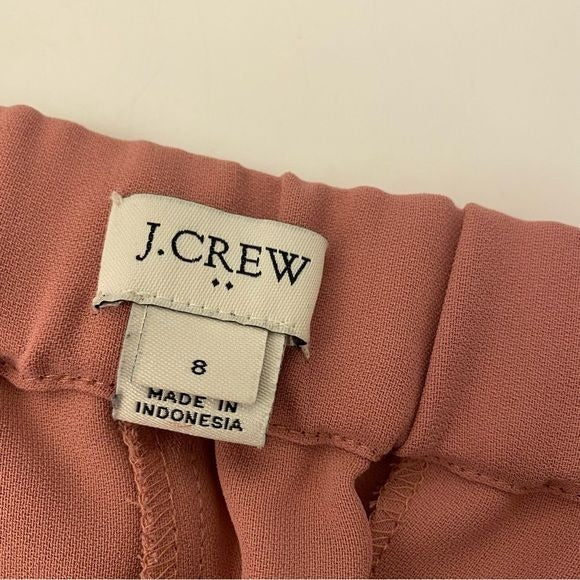 J. Crew || Drapey Pull On Pant Rose Pink 8