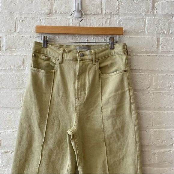 Everlane || Way High Jean in Green Tea Wash Straight Leg 29