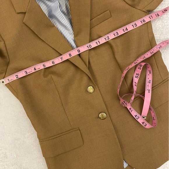 J.Crew || Original Schoolboy Blazer Camel Tan 0