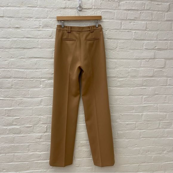 Sezane || Chuck Trousers Pants Camel Tan 38 US 6 NWT