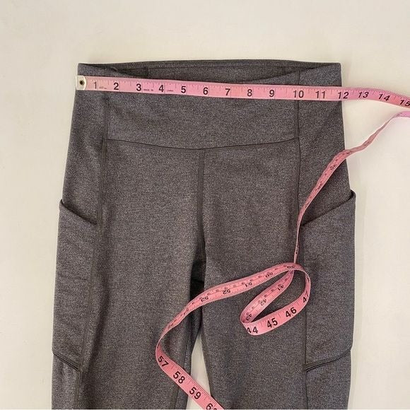 Lululemon || Speed Up Tight 31" in Heathered Black Gray 4 Tall