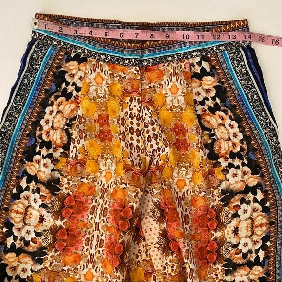 Anthropologie || Ranna Gill Samaire Wide Leg Pants Trousers Floral 0