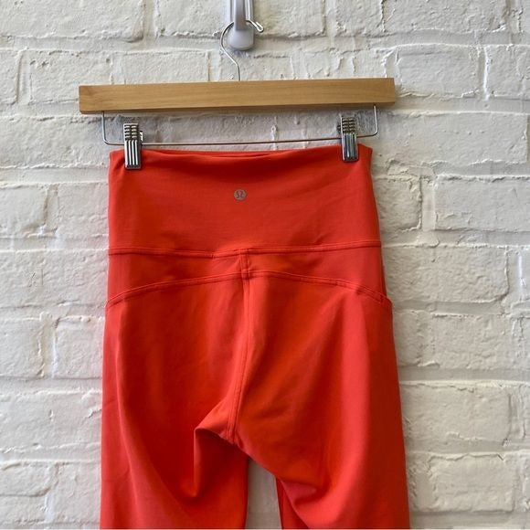 Lululemon || Mastered Motion High-Rise Tight 28" in Thermal Red Neon 6