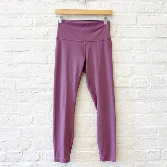 Lululemon || Wunder Under High-Rise 7/8 Tight Full-On Luxtreme Vintage Plum 6