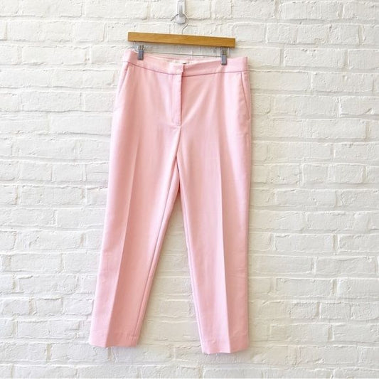 Zara || Tapered Trousers Pants Pink Large