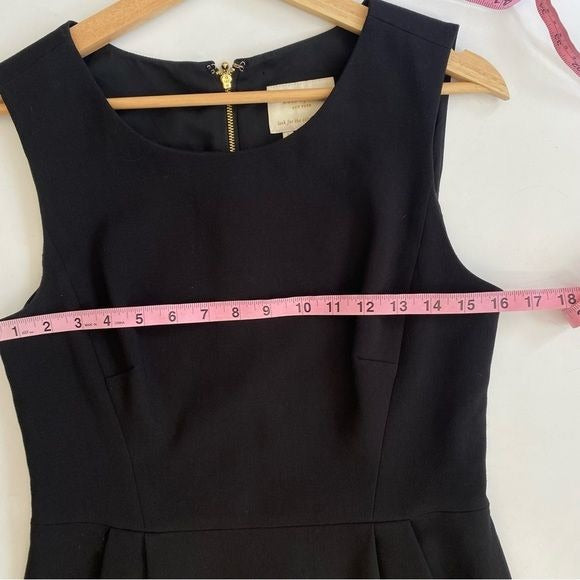 Kate Spade || Sicily Sleeveless Little Black Dress 8