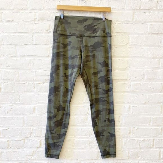 Lululemon || Align High Rise 28" Pant Nulu Heritage 365 Camo Green Twill 12