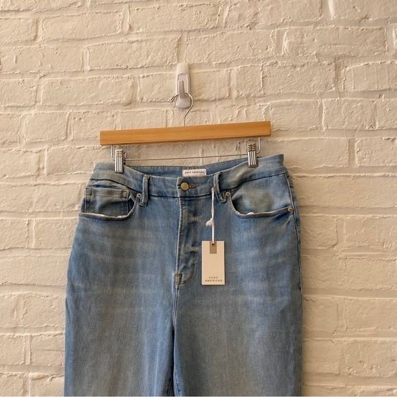 Good American || Always Fits Good Classic Bootcut Stretch Indigo 448 14-18 NWT