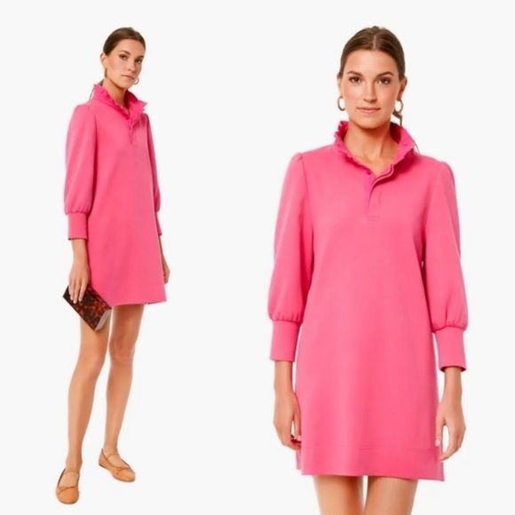 Pomander Place Pink Charlotte Terry Dress S