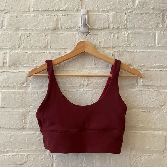 Lululemon || Align Reversible Bra in Pomegranate / Red Merlot 6