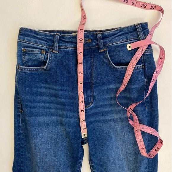 Anthropologie || Pilcro High Rise Stretch Flare Jeans Blue 27