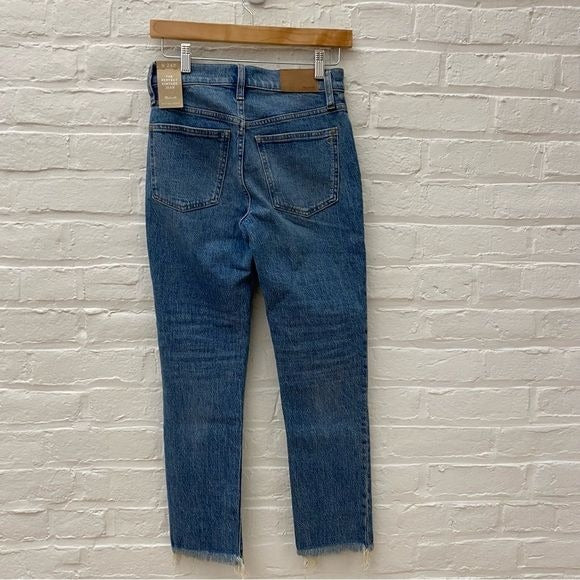 Madewell || The Perfect Vintage Jean in Ainsworth Wash Blue 24P 24 Petite NWT