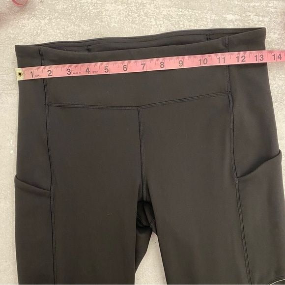 Lululemon || Speed Up Crop 21” Solid Black 6