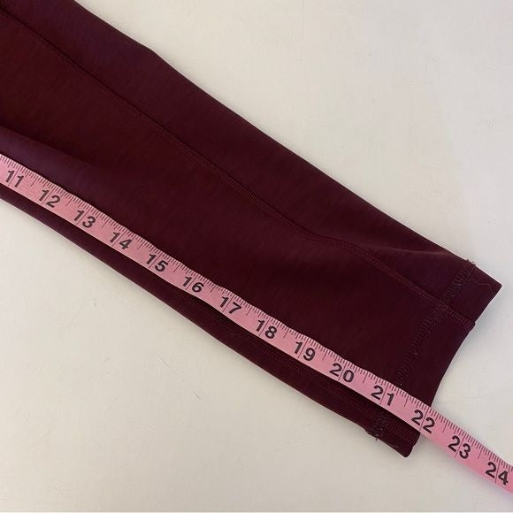 Lululemon || Invigorate High-Rise Tight 25" Heathered Cassis Burgundy 4