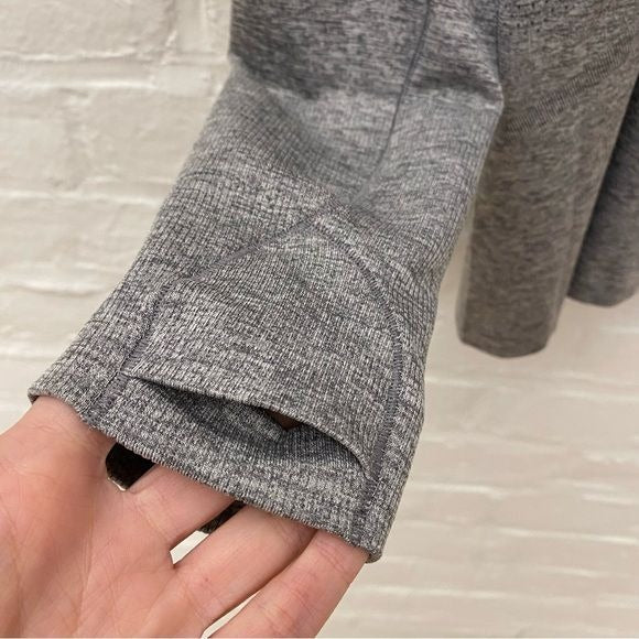 Lululemon || Swiftly Tech Long Sleeve Grey 18