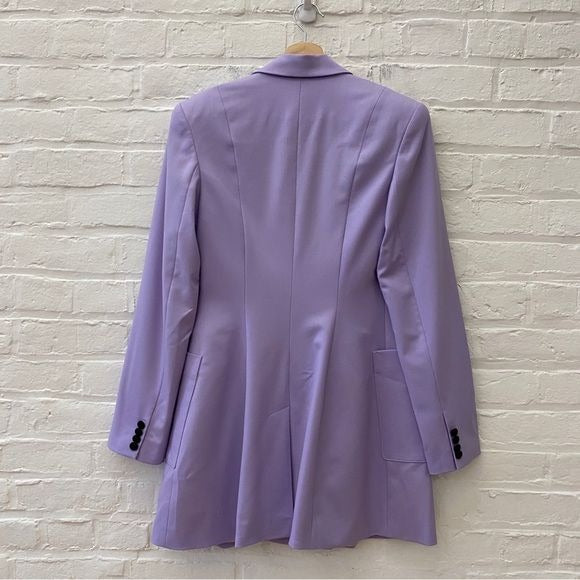 Marcell Von Berlin || Oversized Long Blazer Longline Lavender Purple US 8