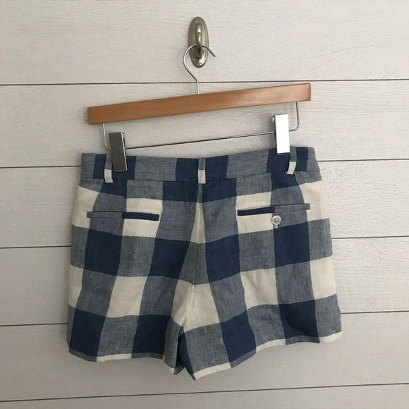 Ralph Lauren || Arquette Checked Shorts Seablau 2