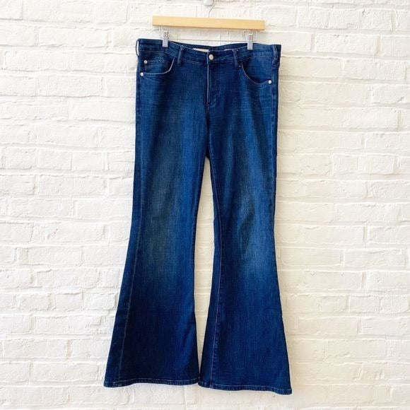 Anthropologie || Pilcro Flare Jeans Blue 30