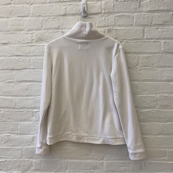 Tuckernuck || Dudley Stephens Park Slope Fleece Pullover Off White Large