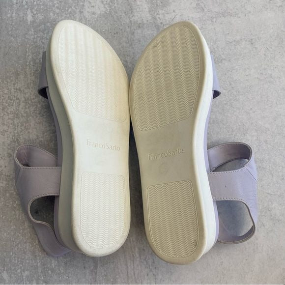 Franco Sarto || Essie Platform Sandals Lilac Purple 8.5