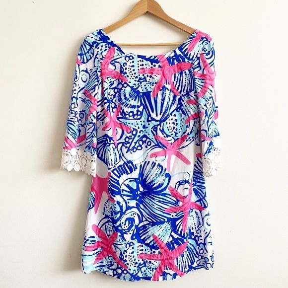 Lilly Pulitzer || She Shells Harbour Tunic Dress XS