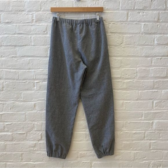 Aritzia || Wilfred Free Dionne Pants Flannel Pull On Gray Small