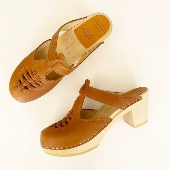 Maguba || Nairobi Clogs Light Brown Tan 40