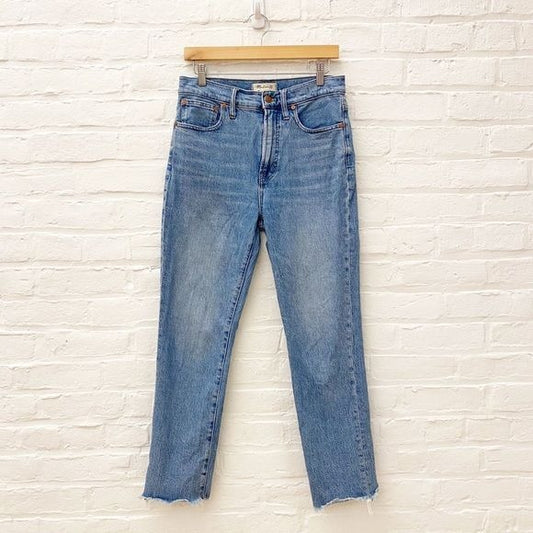 Madewell || Perfect Vintage Jeans in Ainsworth Wash Blue 28