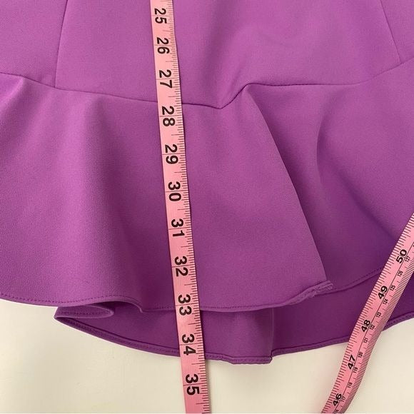 DO+BE || Flared Hem Mini Dress Lavender Purple Medium