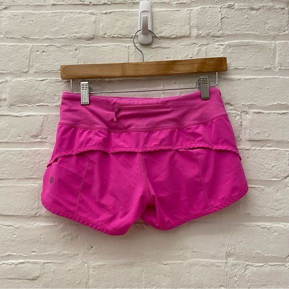 Lululemon || Speed Short *4-way Stretch 2.5" Pow Pink Hot Pink 2