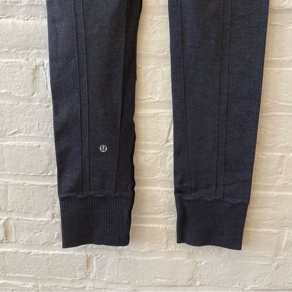 Lululemon || Ebb To Street Pant Heathered Black 6